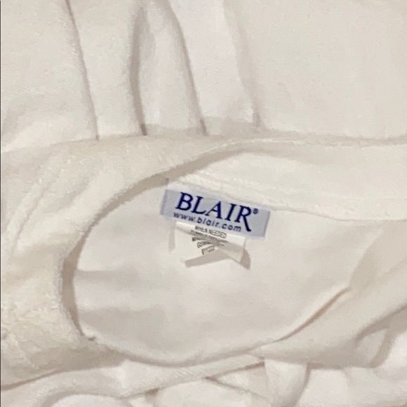 NEW Blair White Terry Cloth Swimsuit Cover Up 2X - Picture 8 of 8